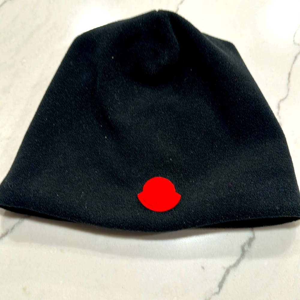Moncler Reversible Black & Blue Logo Hat